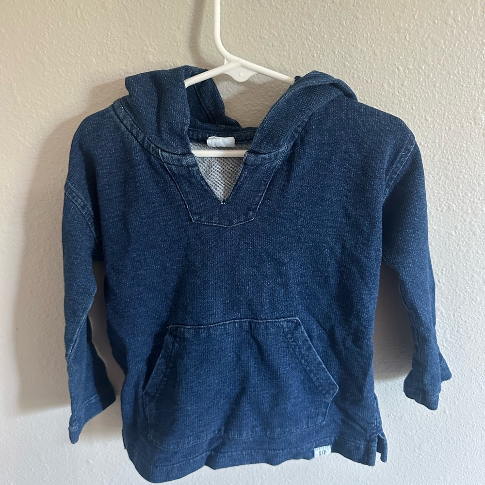 GAP Blue Pullover Hoodie Sweatshirt
